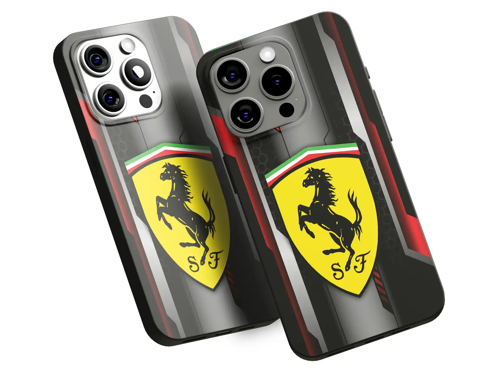 Ferrari Premium Smartphone Hülle Standardmäßiger Look